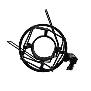 Universal Microphone‎ Shock Mount Black Metal Vibration Isolation Spider Mount